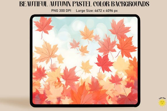 Autumn Maple Leaves Backgrounds Graphics