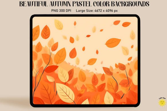 Autumn Warm Colors Pastel Backgrounds Graphics