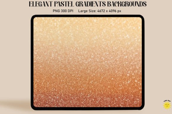 Brown Beige Pastel Gradient Backgrounds Graphics