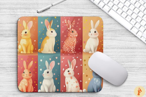 Cute Easter Bunny Backgrounds Graphics