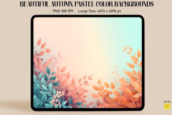 Early Autumn Pastel Colors Backgrounds Graphics