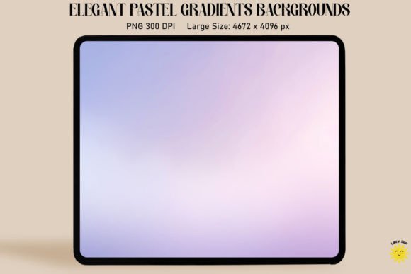 Lilac Purple Pastel Gradient Backgrounds Graphics