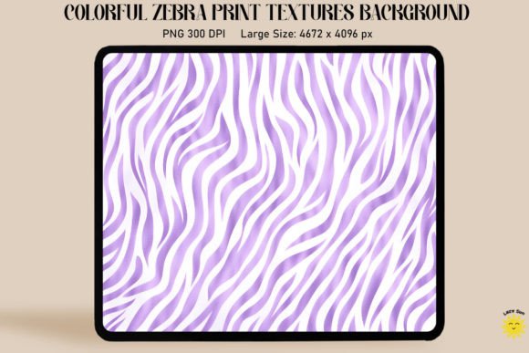 Pastel Purple Zebra Print Backgrounds Graphics