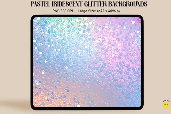 Pastel Silver Iridescent Backgrounds: Premium Graphics for Local Branding