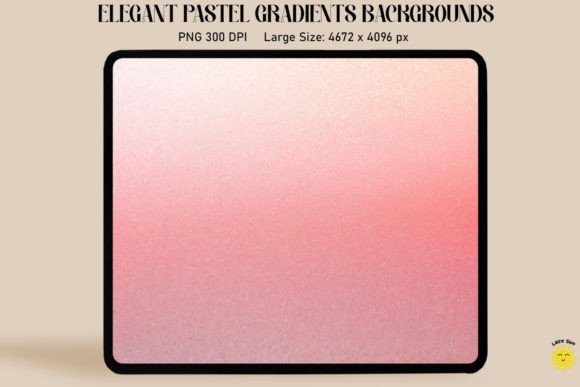 Pink Cream Pastel Gradient Backgrounds