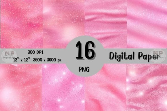 Pink Glitter Backgrounds, Pink Pattern