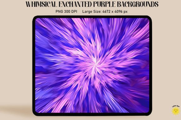 Psychedelic Abstract Purple Backgrounds Graphics